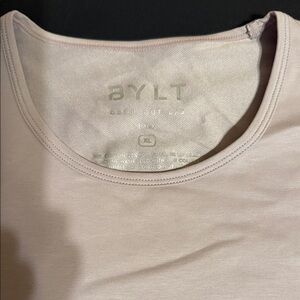 BYLT Basics Long Sleeve Tee - Light Gray
